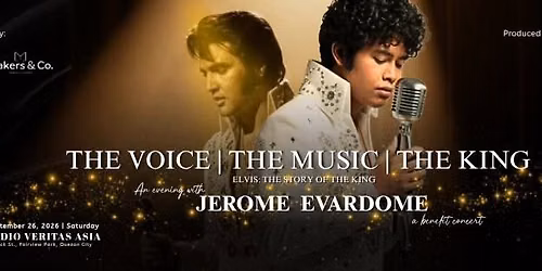 The Voice, The Music, The King : An evening with Jerome Evardome