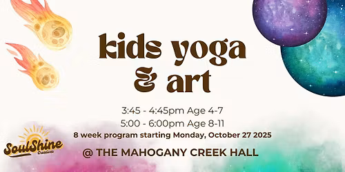 Kids Yoga and Art - Term 4 Program