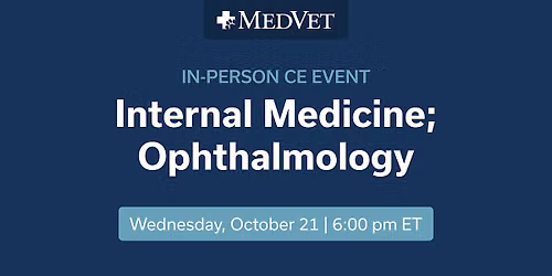 MedVet Asheville Internal Medicine; Ophthalmology CE