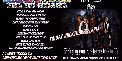 Vampires of Hollywood Live at Drums N Flats