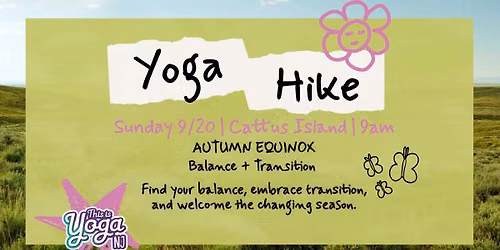 Yoga Hike Cattus Island - Autumn Equinox | Balance + Transition