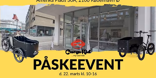 \ud83d\udc23 P\u00c5SKEEVENT HOS CARGOKID K\u00d8BENHAVN \ud83d\udc23