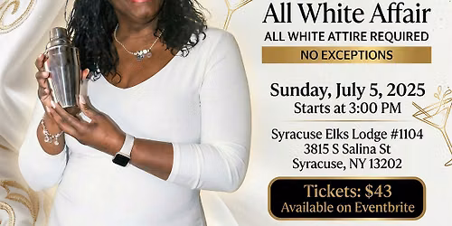 Sip Happens...An All White Affair