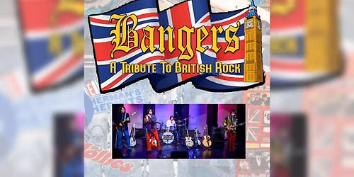 BANGERS | A Tribute to British Rock \u2014 Campus JAX Newport Beach