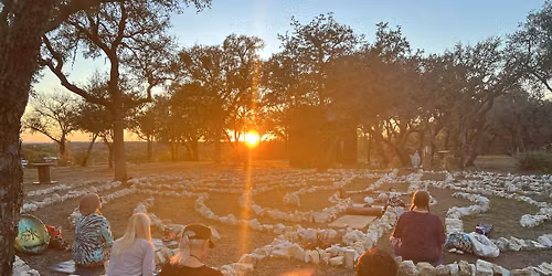 Sunset & Full Moonrise Yoga at The Unity Labyrinth