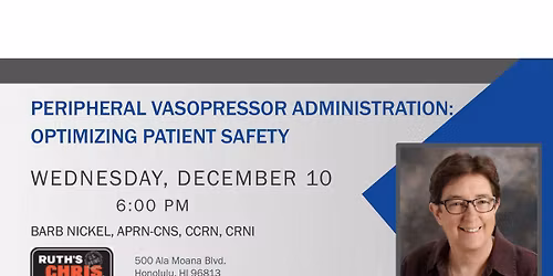 Dec 10 Save the Date Dinner Education Event