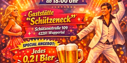 \ud83c\udfb6\u2728 Schlagerparty im Sch\u00fctzeneck \u2728\ud83c\udfb6 jede 0,2l Bier nur 1,50 \u20ac