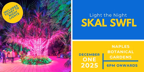 SAVE THE DATE: Light the Night \u2013 SKAL Winter Celebration