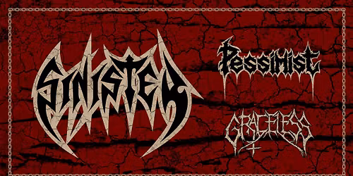 Sinister - Pessimist - Graceless | Viper Room Wien