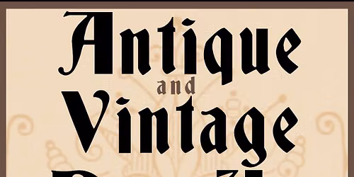Antiques & Vintage Pop Up!