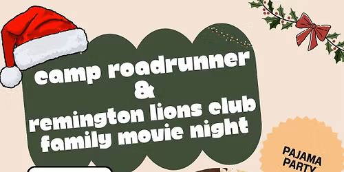 Movie night with Santa 