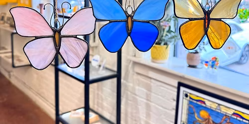 Butterfly Suncatcher Stained Glass Workshop - SOLD OUT