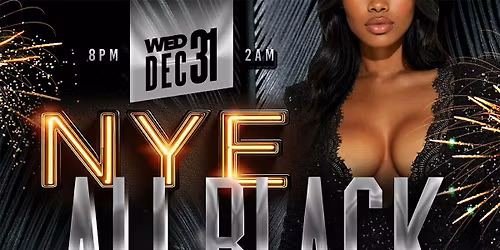 NYE ALL BLACK AFFAIR at Pure Social Dallas