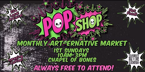 Monthly Pop Shop ARTernative Market
