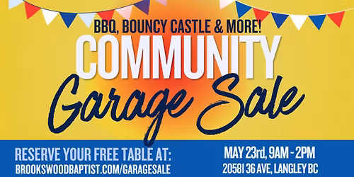 Community Garage Sale