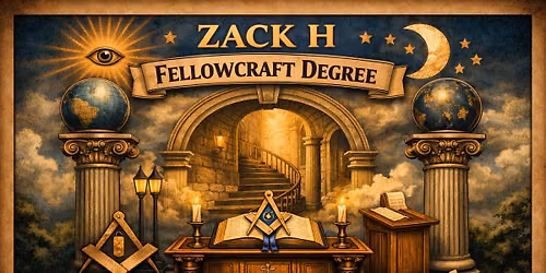FellowCraft Degree for Zack H. 6\/24\/2026