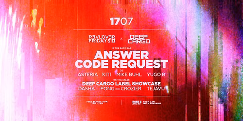 Answer Code Request (DE) \u2014 Revolver Fridays & Deep Cargo