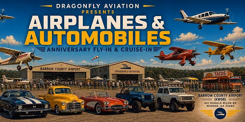 Dragonfly Aviation presents Airplanes & Automobiles!