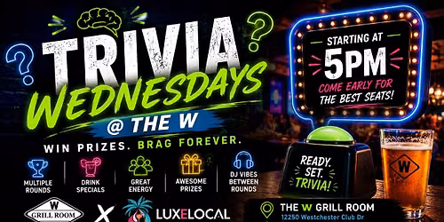 Trivia Wednesdays @ The W \ud83e\udde0\ud83c\udf7b