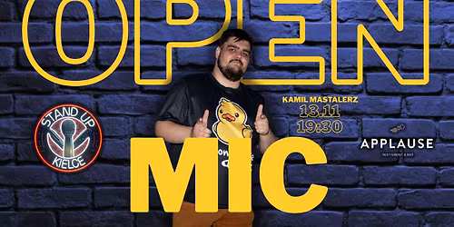 Stand Up \/ Open Mic \/ Kielce Stand Up