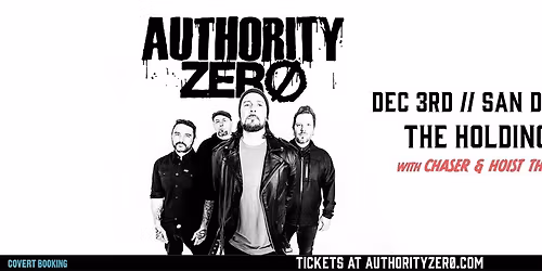 Authority Zero live at The Holding Company 