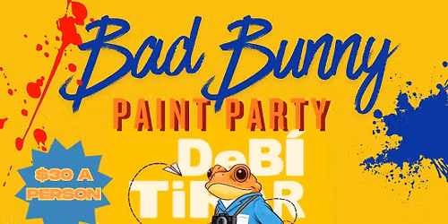 Bad Bunny Paint n\u2019 Sip \ud83c\udf77\ud83c\udfa8\ud83c\uddf5\ud83c\uddf7