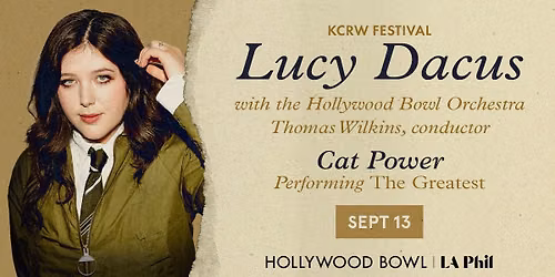 Lucy Dacus with the Hollywood Bowl Orchestra