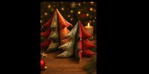 Stuffed Christmas Trees Sewing Class Evening