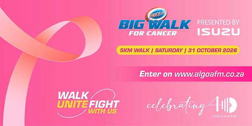 Algoa FM Big Walk For Cancer Presented By ISUZU Motors South Africa 2026