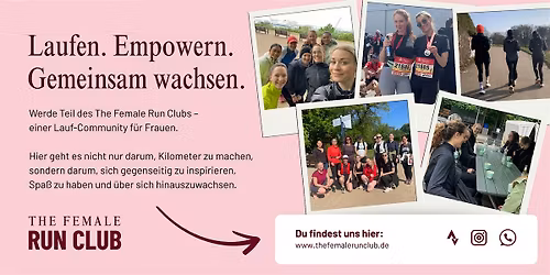 The Female Run Club - Berlin Mitte (After Work Run, 6 km)
