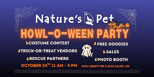 Howl-O-Ween Party & Pet Costume Contest