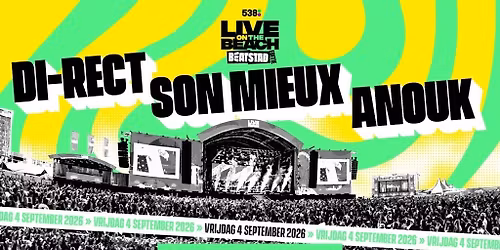 LIVE on the BEACH - BEATSTAD EDITIE Rolstoel begeleider