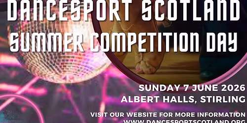 Dancesport Scotland Summer Competition Day
