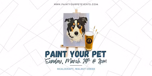 Paint Your Pet @ Calicraft Brewery