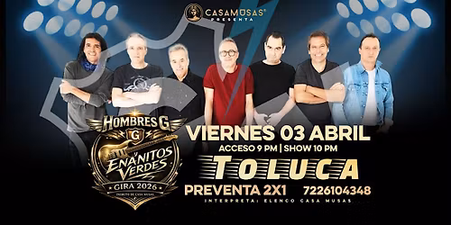 HOMBRES G & ENANITOS VERDES \u00b7 \u00a1Gira 2026!