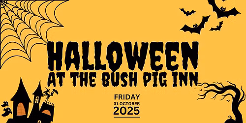 Halloween at the Bush Pig Inn