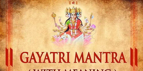 Solstice Gayatri chanting ceremony\/Solverv Gayatri chanting seremoni