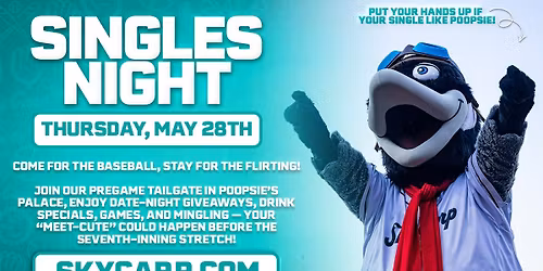 SINGLES NIGHT - May 28th 