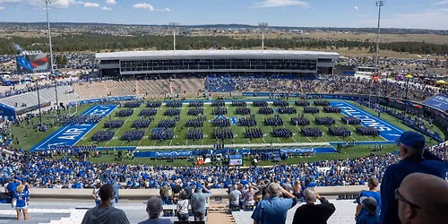 Parking Air Force Falcons at Wyoming Cowboys Wrestling