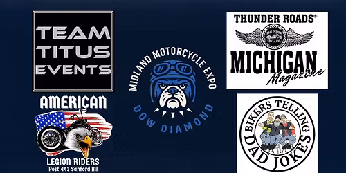 MIDLAND MOTORCYCLE EXPO - DOW DIAMOND - MARCH 28, 2026:  9am-5pm