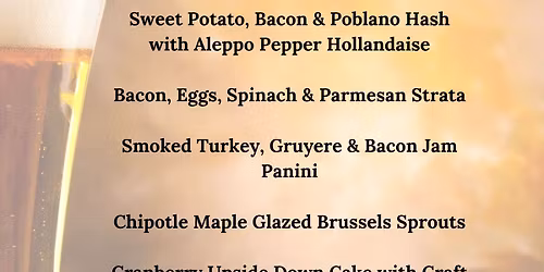 Bacon & Beer Brunch @ Caledonia Brewing