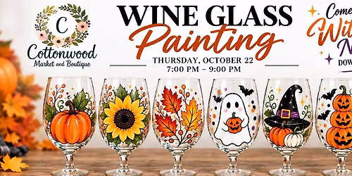 Fall Wine Glass Painting Workshop