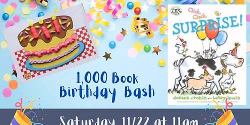 1,000 Book Bash
