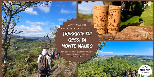 Trekking sui gessi di Monte Mauro + degustazione da Terra&Sale