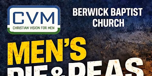 Men's Pie and Peas Night