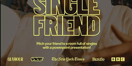Thursday | Pitch Your Single Friend | @ The Leederville Hotel | Leederville (All Ages)