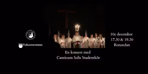 Julkonsert med Canticum Solis Studentk\u00f6r