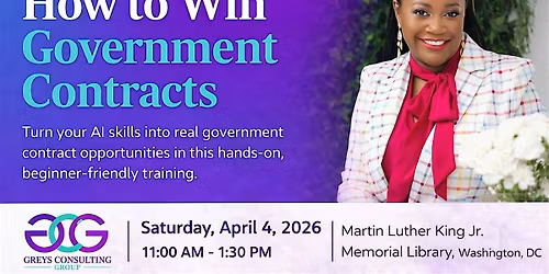 AI GovCon Meetup: How to Win Government Contracts