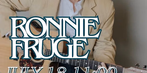 Ronnie Fruge LIVE!