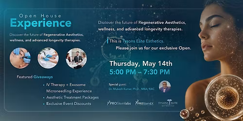 ProStemLabs x Tysons Elite Esthetics Open House Experience